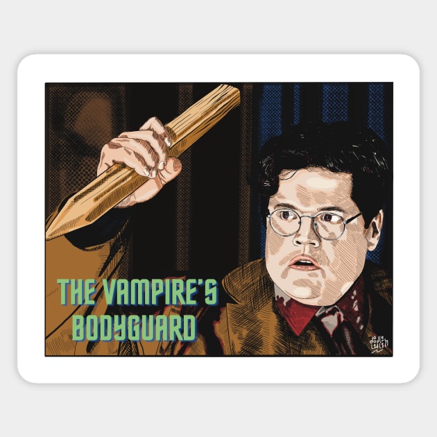 Guillermo de la Cruz, The vampire’s bodyguard, what we do in the shadows Sticker by DoodlerLoodles